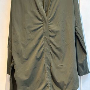 A Day brand tunic. Loden green  ton and Elastane
